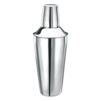 Winco BS-3P 28 Oz Classic Bar Shaker Set Stainless Steel with Cap and Strainer