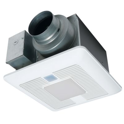 Panasonic - FV-0511VQCL1 - WisperSense DC fan, Pick-A-Flow Speed Selector 50, 80 or 110 CFM with ECM Motor