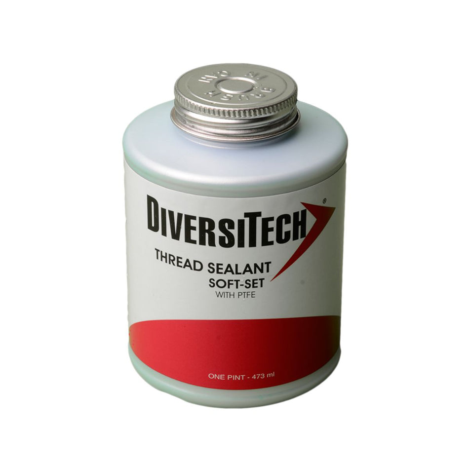 Permatex 7-80633, Thread Sealant with PTFE - 1 Pint Brush Can