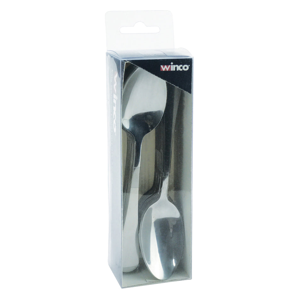 Winco 0083-01 Elite Teaspoon, 2-doz/pk, 18/0 Heavyweight