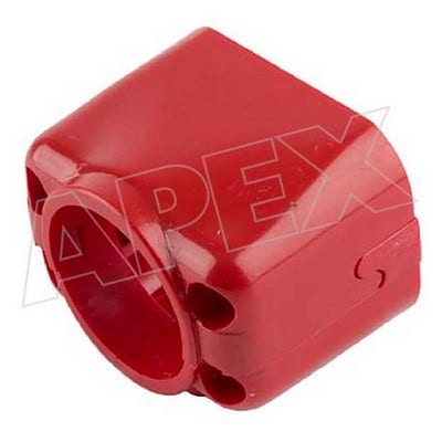 Wunder-Bar Bargun, 10 Button Red Split Handle Heel - PH10-137-R