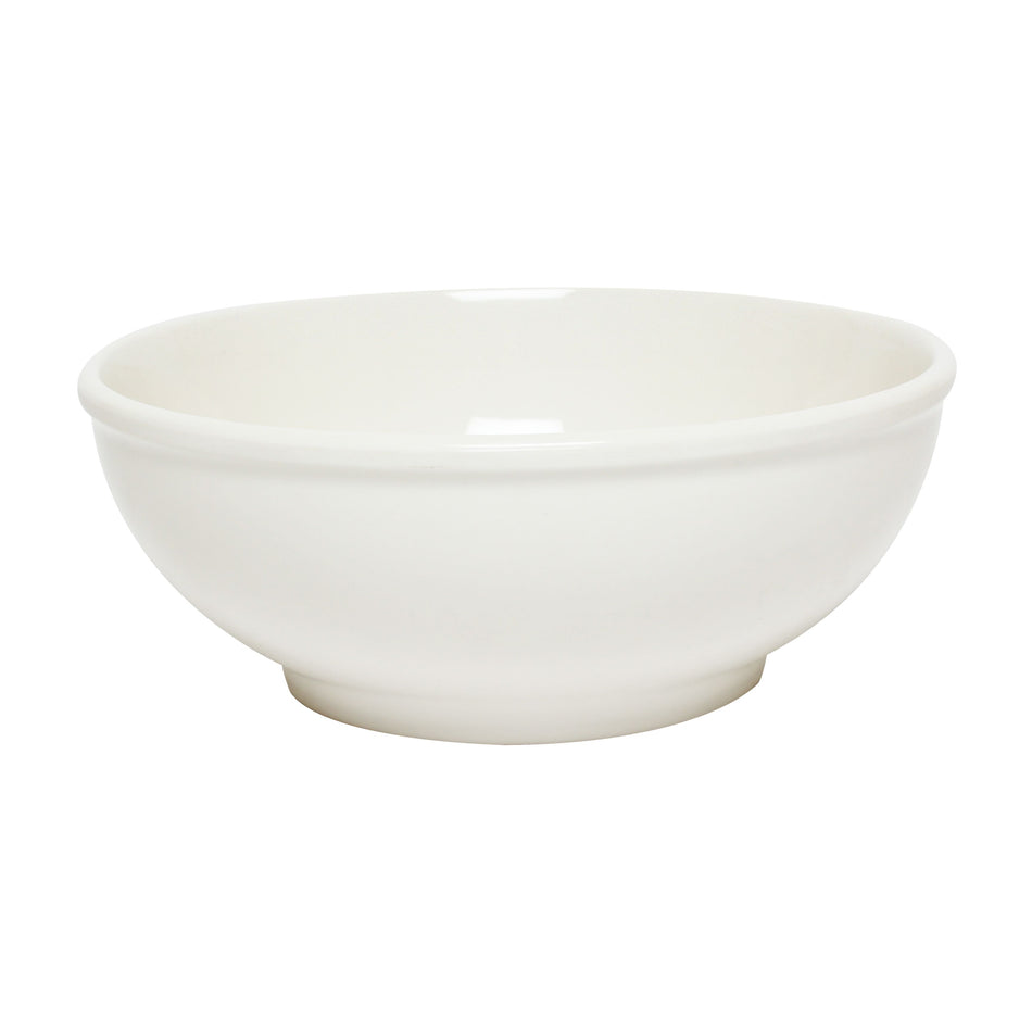 12 Pack 58 oz, 8-1/4" Diameter x 3-1/4" Deep, Pho Noodle Bowl, Ivory Color, Melamine, BPA Free, Dishwasher Safe, Break-Resistant, Shatter-Resistant, No Microwave, No Oven, NSF