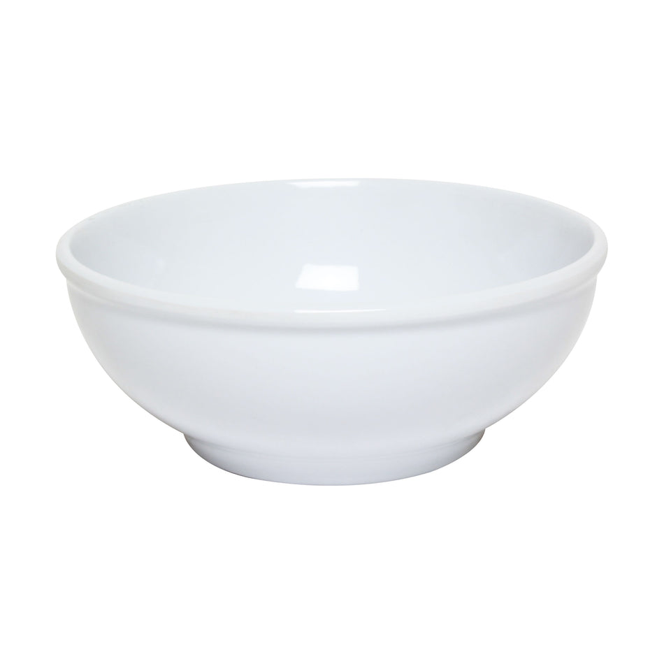 12 Pack 88 oz, 9-1/4" Diameter x 3-7/8" Deep, Pho Noodle Bowl, Imperial White, Melamine, BPA Free, Dishwasher Safe, Break-Resistant, Shatter-Resistant, No Microwave, No Oven, NSF