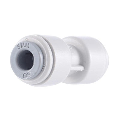 John Guest Gray Acetal Union Connector 1/4" Tube OD