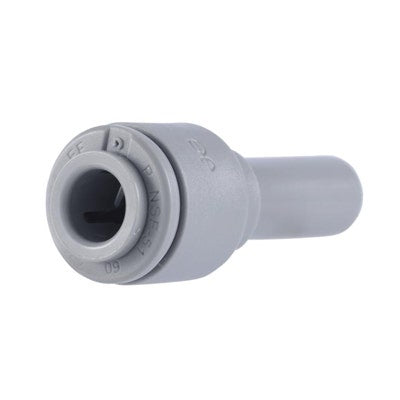 John Guest Gray Acetal Reducer 3/8" Stem OD x 5/16" Tube OD