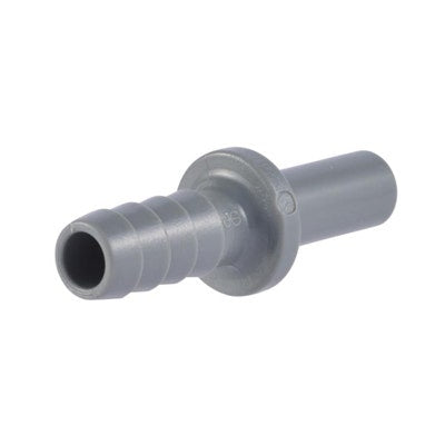 John Guest Tube to Hose Stem 1/2" Stem OD 3/8" Hose ID