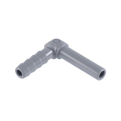 John Guest Tube to Hose Elbow 5/16" Stem OD 1/4" Hose ID