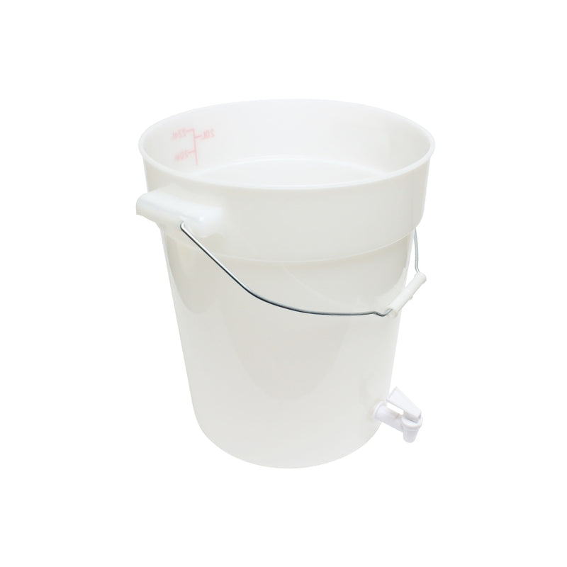 Thunder Group PLBD006PP 6 Gallon Beverage Dispenser with Faucet Polypropylene White