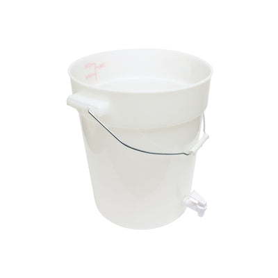 Thunder Group PLBD006PP 6 Gallon Beverage Dispenser with Faucet Polypropylene White