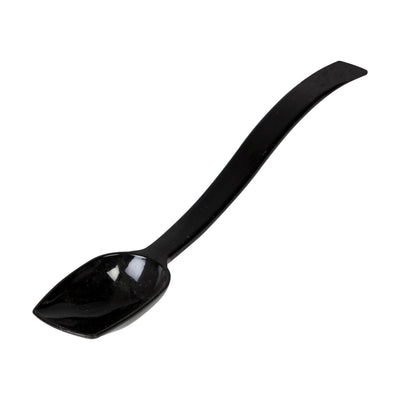 Thunder Group PLBS010BK 10 Inch 3/4 Oz Solid Buffet Spoon Black Polycarbonate