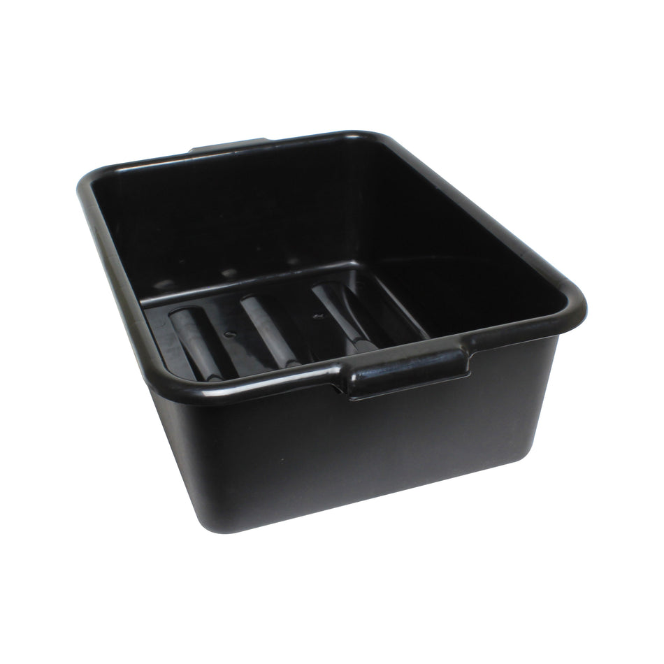 20-1/2" x 15-1/2" x 5", Bus Box, Black Color, High-Density Polyethylene, No Dishwashing, No Microwave, NSF