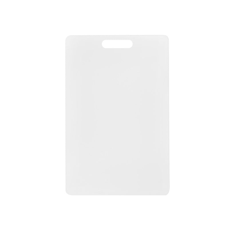 Thunder Group PLCB004 12 Inch Cutting Board Non-skid Handle Hole Plastic White
