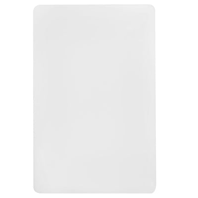 Thunder Group PLCB005 20 Inch Cutting Board Non-Skid Plastic White