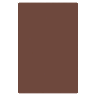 Thunder Group PLCB181205BR 18 Inch Non-absorbent Non-skid Cutting Board Polyethylene Brown