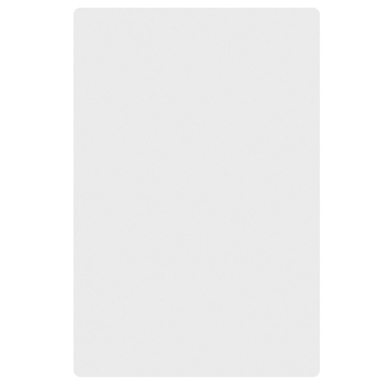 Thunder Group PLCB181205WH 18 Inch Non-absorbent Cutting Board Polyethylene White