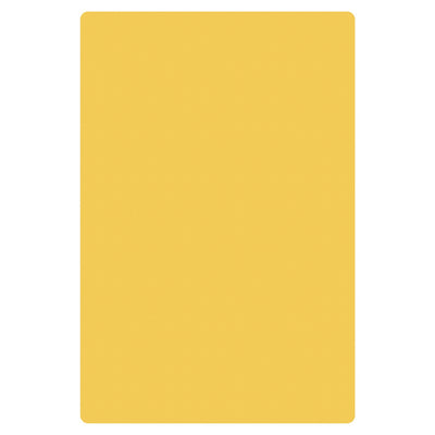 Thunder Group PLCB181205YW 12 Inch Cutting Board Non-absorbent Yellow Polyethylene
