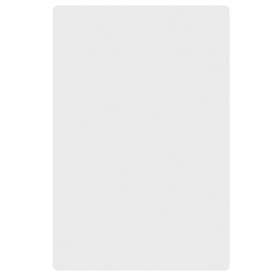Thunder Group PLCB201505WH 20 Inch White Non-absorbent Cutting Board Polyethylene