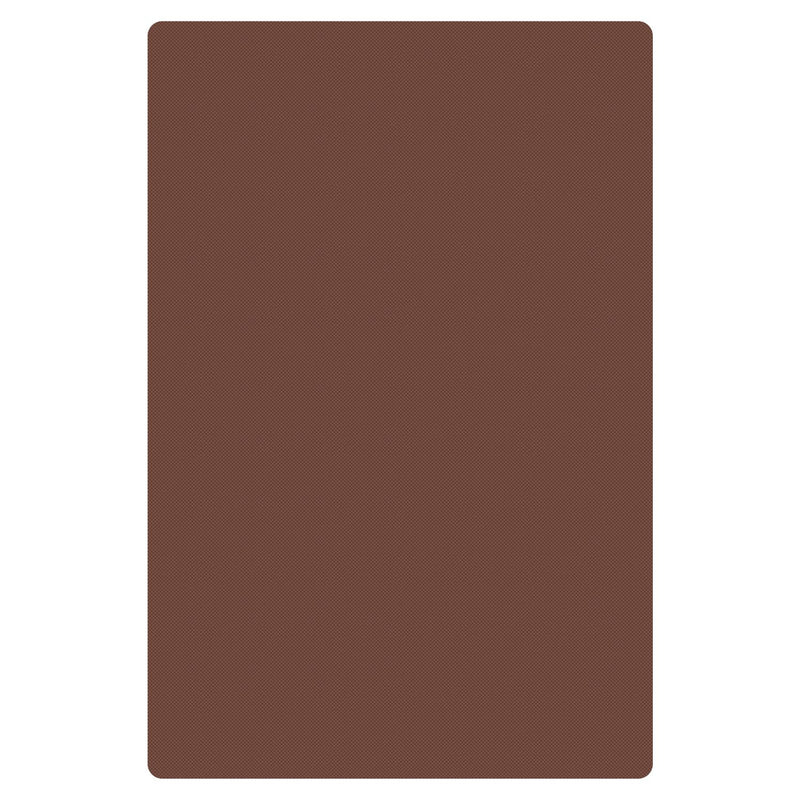 Thunder Group PLCB241805BR 24 Inch Non-absorbent Cutting Board Brown Polyethylene