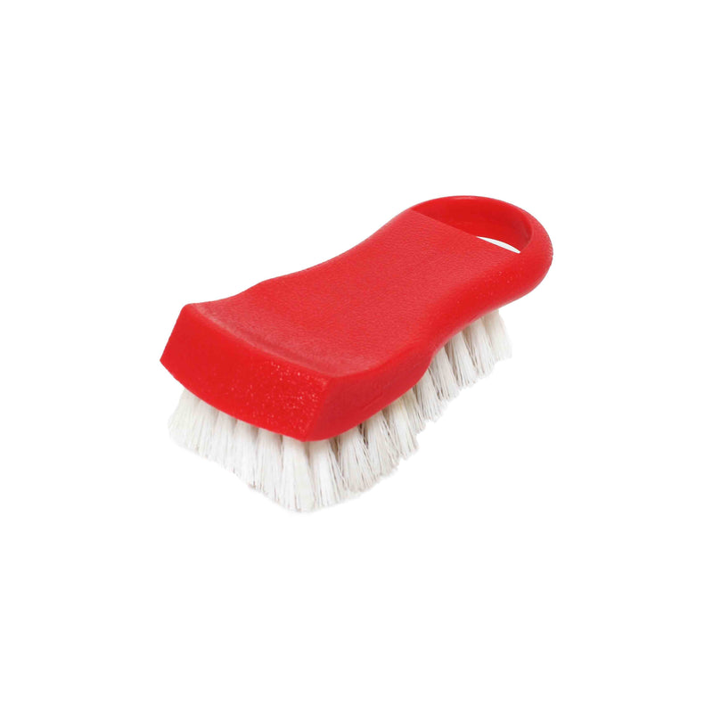 Thunder Group PLCBB02RD 6 Inch Cutting Board Brush Plastic Red with Hanging Loop