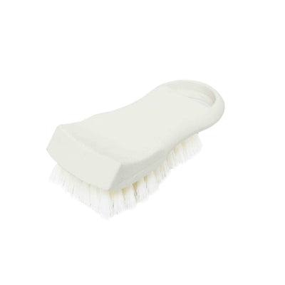 Thunder Group PLCBB02WH 6 Inch Cutting Board Brush Plastic White with Hanging Loop