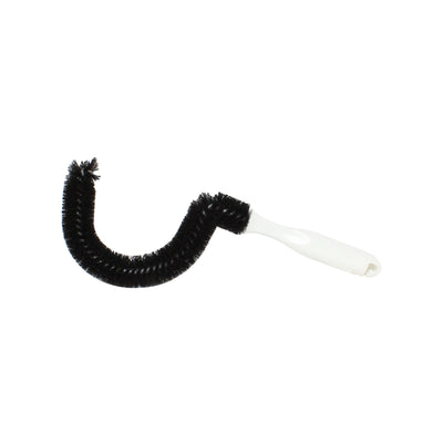 Thunder Group PLCDB001 1.18 Inch Dia Curved Coffee Decanter Brush Nylon Bristles Plastic Handle