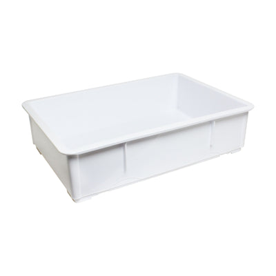 Thunder Group PLDB182606PP 26 Inch Pizza Dough Box Stackable Polypropylene White