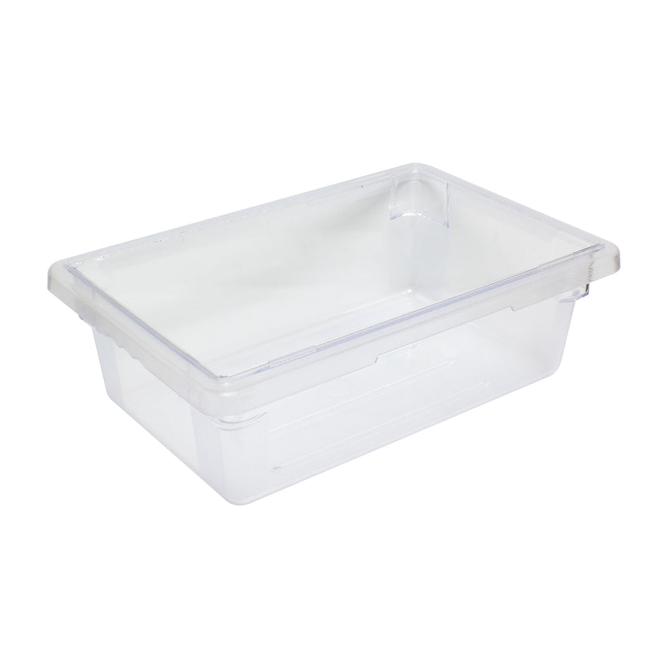 12" x 18" x 6", 3 Gallon Food Storage Box, Clear Color, Polycarbonate, withstand temperature from -40°F up to 210°F, Dishwasher Safe, Break-Resistant, Shatter-Resistant, No Microwave, No Oven, NSF