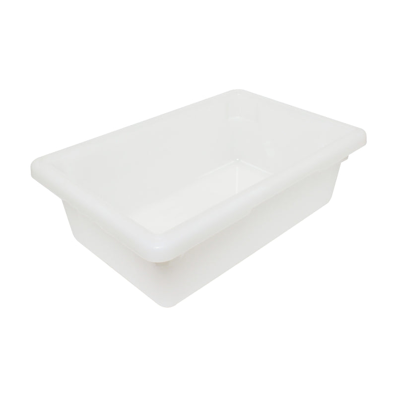 Thunder Group PLFB121806PP 12 Inch Food Storage Box 3 Gallon White Polypropylene with Built-in Handle
