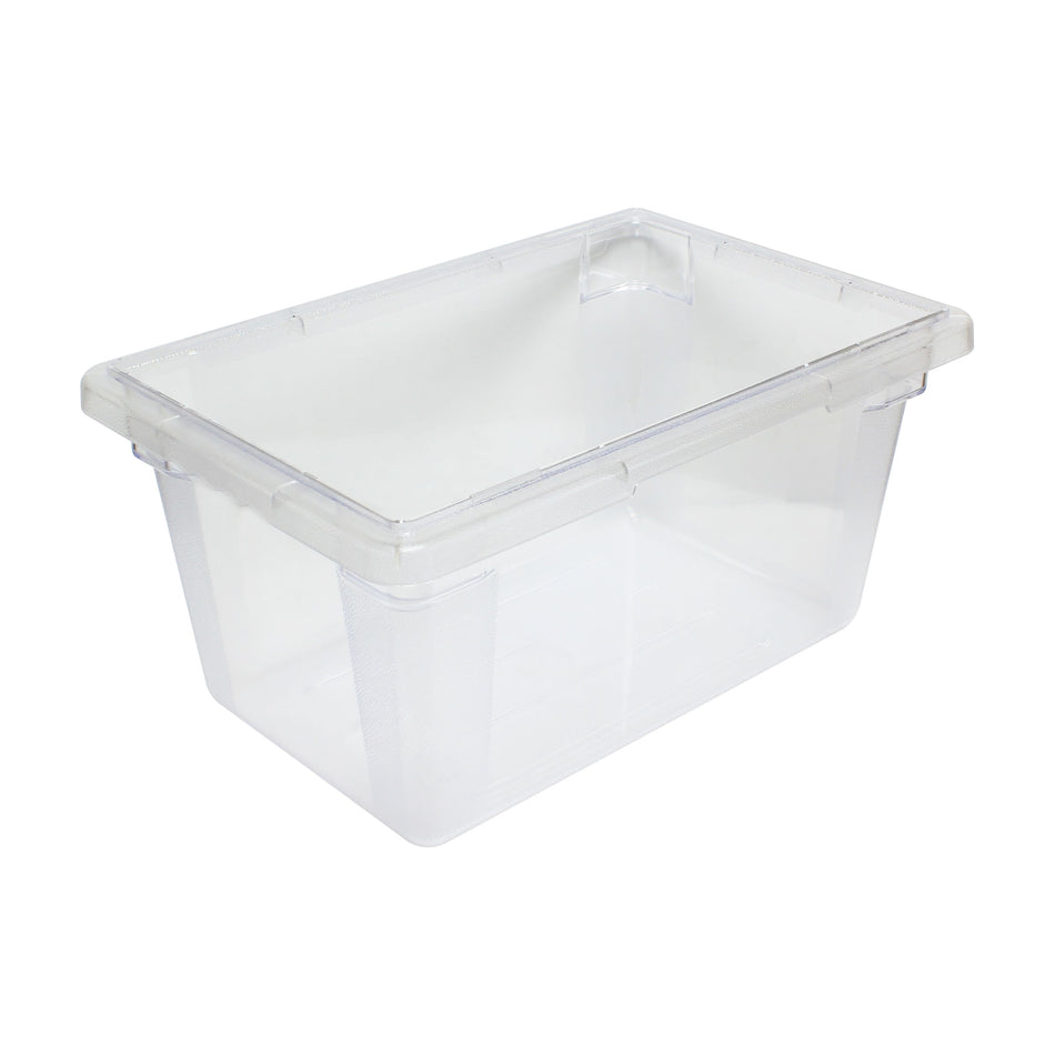 12" x 18" x 9", 4.75 Gallon Food Storage Box, Clear Color, Polycarbonate, withstand temperature from -40°F up to 210°F, Dishwasher Safe, Break-Resistant, Shatter-Resistant, No Microwave, No Oven, NSF