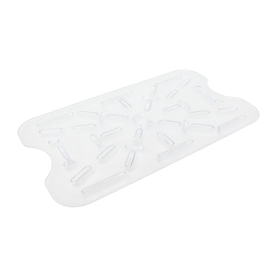 Thunder Group PLFBD1218PC 12 Inch Drain Shelf Food Pan Drain Tray Polycarbonate White