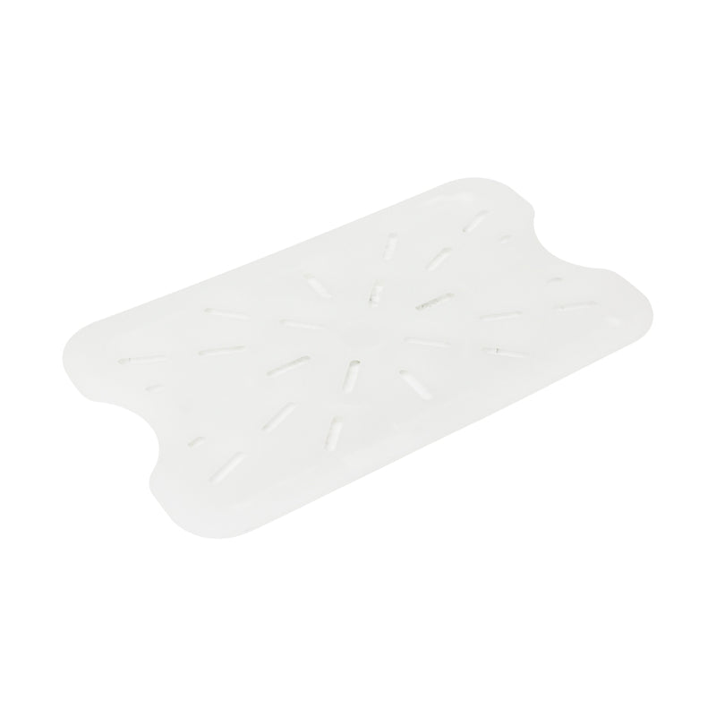Thunder Group PLFBD1218PP 12 Inch Drain Shelf to Fit Food Pan Storage Box Polypropylene White