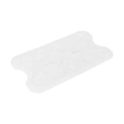 Thunder Group PLFBD1218PP 12 Inch Drain Shelf to Fit Food Pan Storage Box Polypropylene White