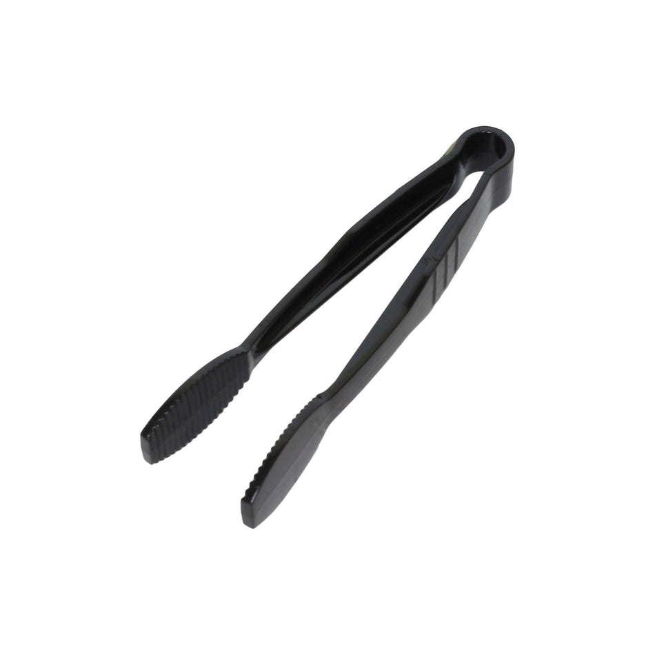 6" x 1-5/8" x 1", Flat Grip Tong, Black Color, Polycarbonate, One-Piece, Dishwasher Safe, Break-Resistant, Shatter-Resistant, Color Coded, No Microwave, No Oven, NSF