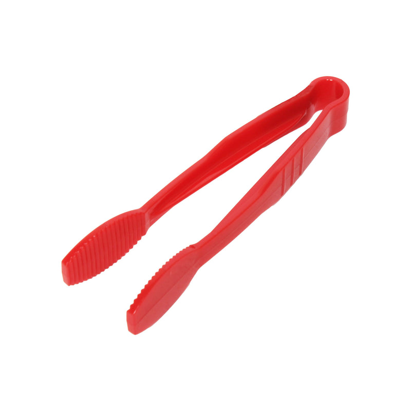 Thunder Group PLFTG006RD 6 Inch Serving Tongs Dishwasher Safe Polycarbonate Red