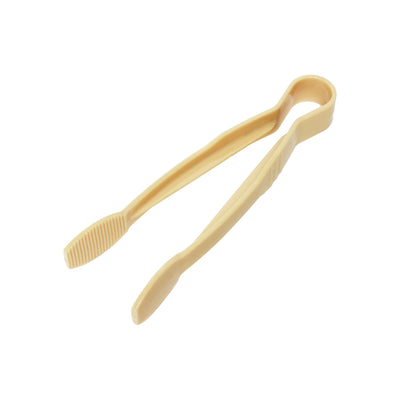 Thunder Group PLFTG012BG 12 Inch Serving Tongs Dishwasher Safe Polycarbonate Beige