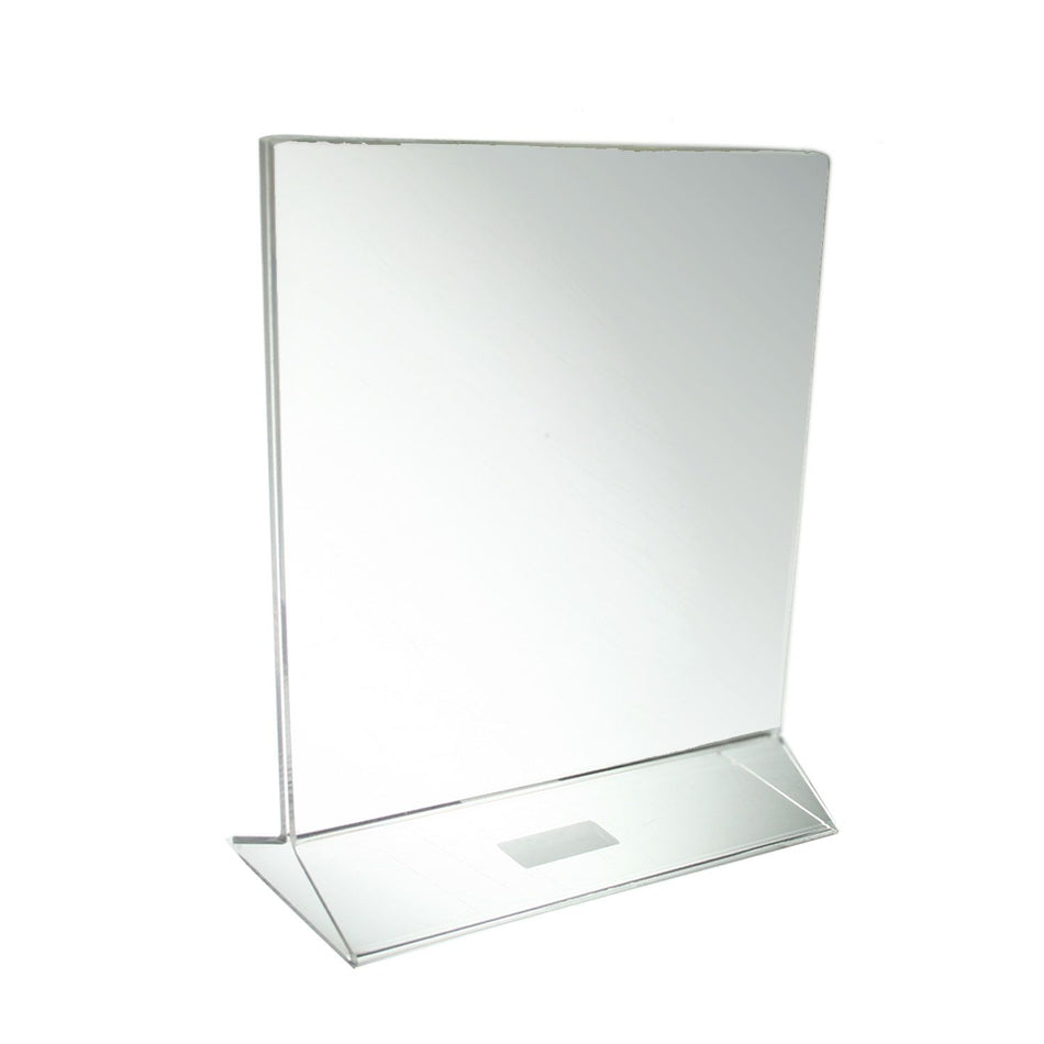 8-1/2" x 11", Table Card Holder, Acrylic, 2mm Thickness