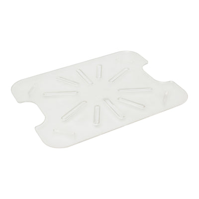 Thunder Group PLPA7120DS 1/2 Size Scratch Resistant Drain Shelf Polycarbonate Clear