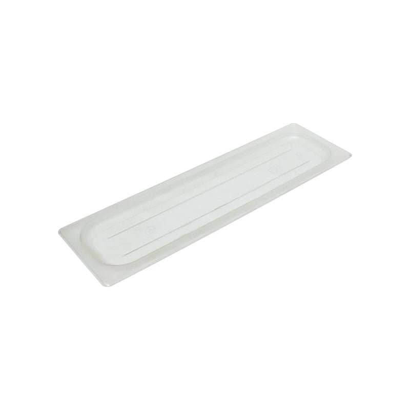 Thunder Group PLPA7120LC 7.87 Inch Food Pan Cover Clear Polycarbonate Solid