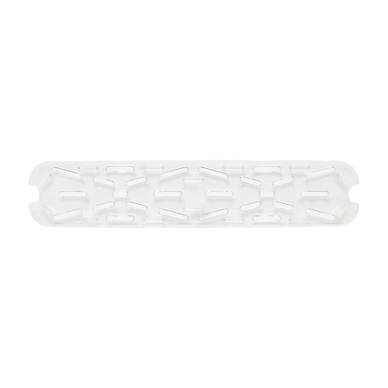 Thunder Group PLPA7120LDS 1/2 Size Long Food Pan Drain Tray with Clear Polycarbonate