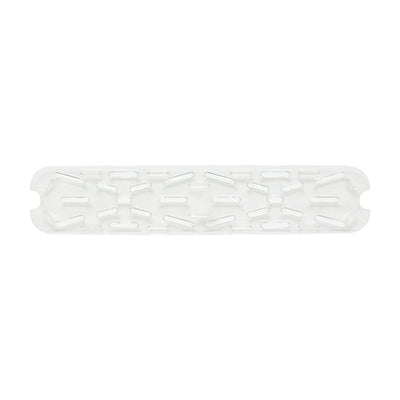 Thunder Group PLPA7120LDS 1/2 Size Long Food Pan Drain Tray with Clear Polycarbonate