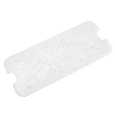Thunder Group PLPA7130DS 1/3 Size Drain Shelf Scratch Resistant Polycarbonate Clear