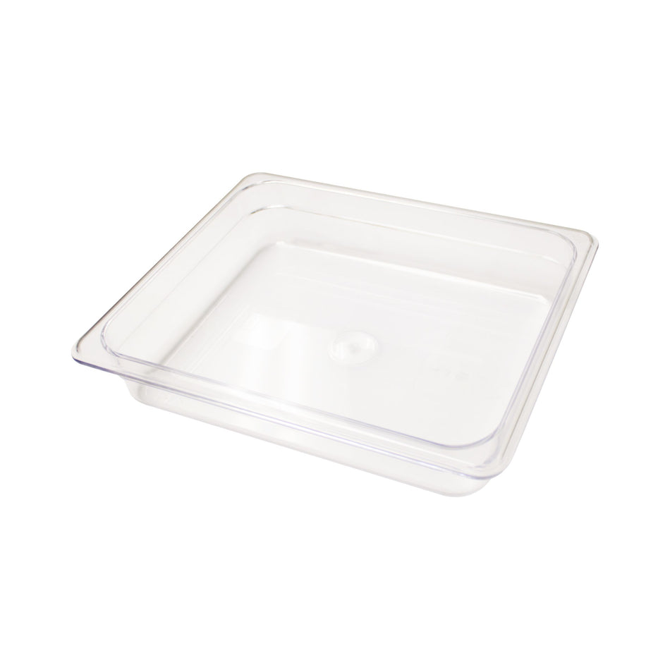 Thunder Group PLPA8122 1/2 Size Food Pan Polycarbonate Clear Shatter Resistant