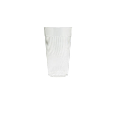 Thunder Group PLPCTB308CL 8 Oz Clear Swirl Design Polycarbonate Tumbler