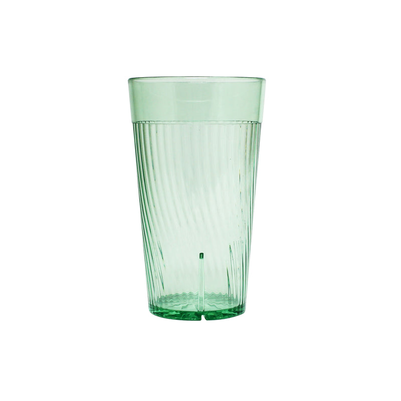 Thunder Group PLPCTB312GR 12 Oz. Tumbler Swirl Design Belize Green Polycarbonate