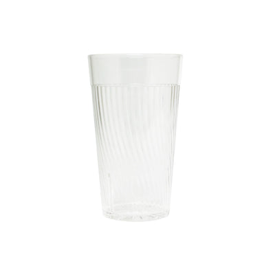 Thunder Group PLPCTB316CL 16 Oz. Swirl Design Tumbler Polycarbonate Clear
