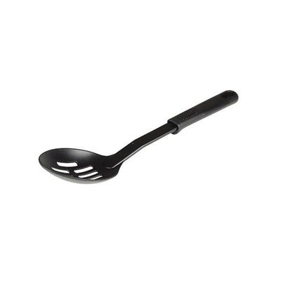 Thunder Group PLPP005BK 11-1/2 Inch Slotted Spoon Nylon Black