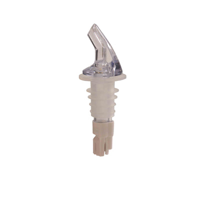 Thunder Group 2 oz Measured Liquor Pourer - Clear Spout without Collar