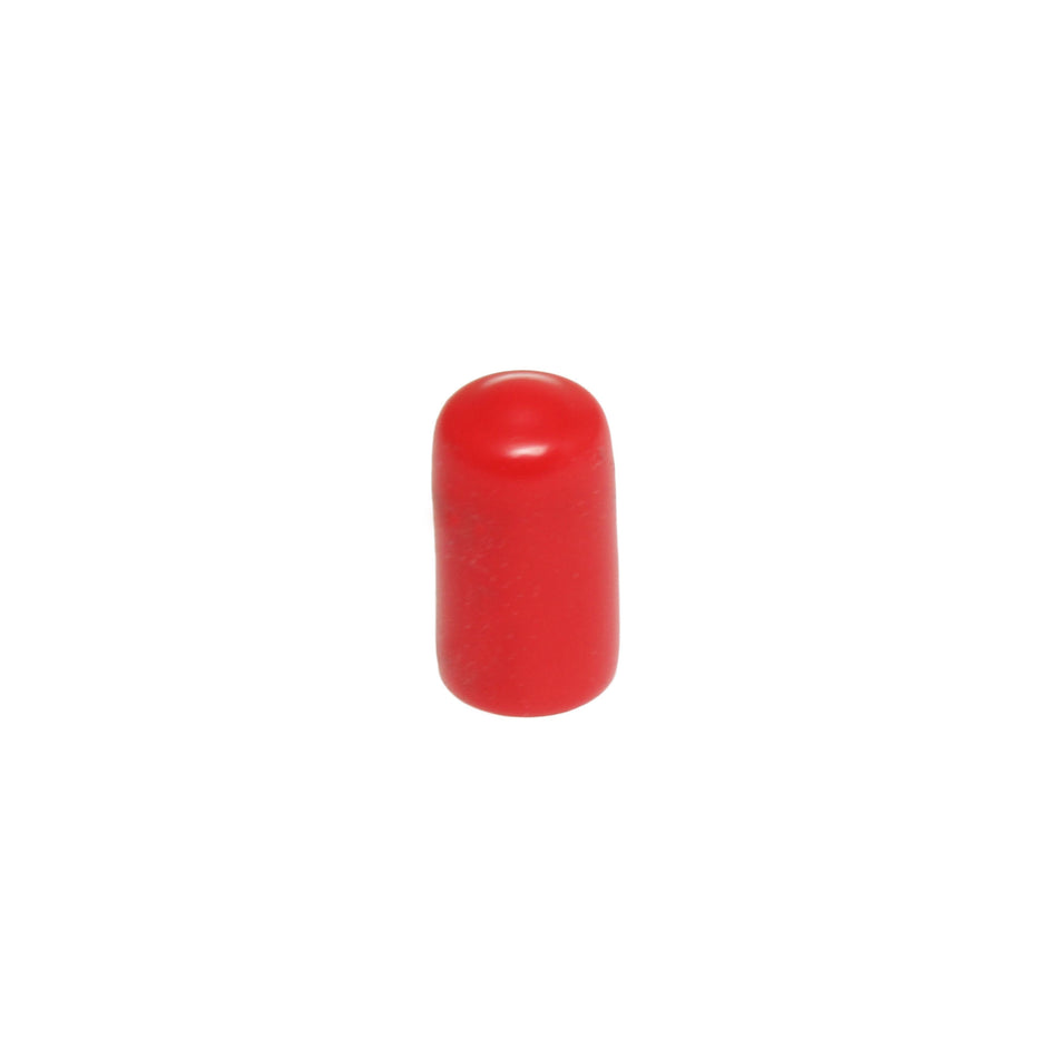 12 Pack 1/2" x 1/2" x 5/8" Liquor Pourer Dust Cap, 1", Red Color, PolyVinyl Chloride