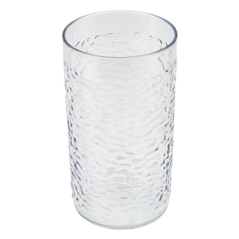 Thunder Group PLPTB016C 16 Oz Pebble Tumbler Scratch Break-resistant Plastic Clear