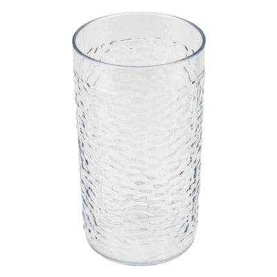 Thunder Group PLPTB016C 16 Oz Pebble Tumbler Scratch Break-resistant Plastic Clear